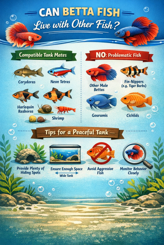 Betta fish tank mate